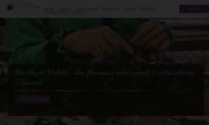 Fleuriste-mentheetviolette.fr thumbnail