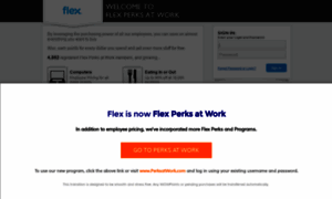 Flex.corporateperks.com thumbnail