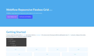 Flexboxgrid.webflow.io thumbnail