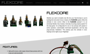 Flexcorepreamps.com thumbnail