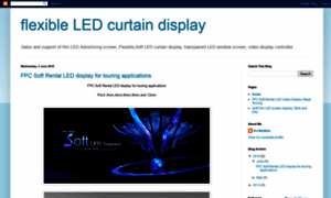 Flexible-led-curtain-display.blogspot.com thumbnail