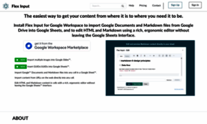 Flexinput.com thumbnail