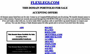 Flexlegs.com thumbnail