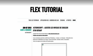 Flextutorialfr.wordpress.com thumbnail