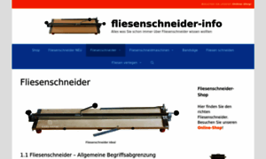 Fliesenschneider-info.de thumbnail