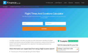 Flight-durations.com thumbnail