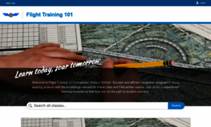 Flight-training-101.coursestorm.com thumbnail