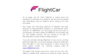 Flightcar.com thumbnail