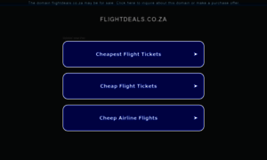 Flightdeals.co.za thumbnail