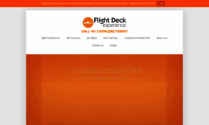 Flightdeckexperience.com.au thumbnail