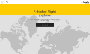 Flightexplorer.schiphol.nl thumbnail
