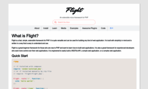 Flightphp.com thumbnail