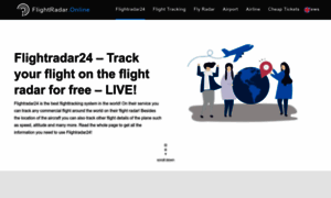 Flightradar.online thumbnail