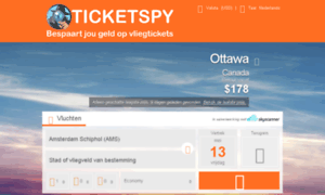 Flights.ticketspy.nl thumbnail