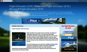 Flightsimulator2016.blogspot.com thumbnail