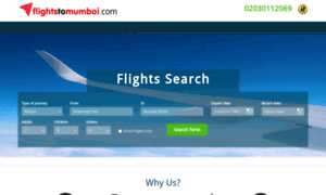 Flightstomumbai.com thumbnail