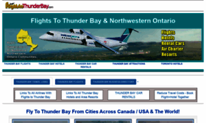 Flightstothunderbay.com thumbnail