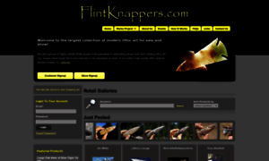 Flintknappers.com thumbnail