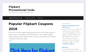 Flipkartpromotionalcode.in thumbnail