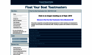 Floatyourboat.toastmastersclubs.org thumbnail