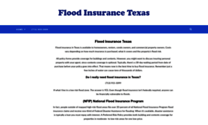 Floodinsurancetx.com thumbnail