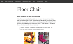 Floorchair.net thumbnail