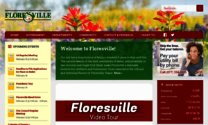 Floresvilletx.gov thumbnail