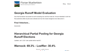 Florianmuellerklein.github.io thumbnail