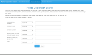 Florida-corporation-search.com thumbnail