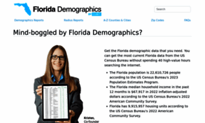 Florida-demographics.com thumbnail