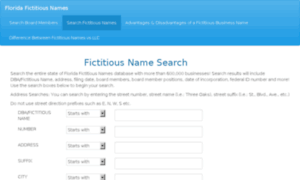 Florida-fictitious-names.com thumbnail