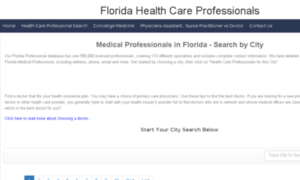 Florida-health-care-professionals.com thumbnail