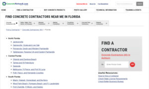 Florida.concretenetwork.com thumbnail