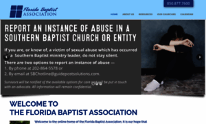 Floridabaptistassociation.org thumbnail