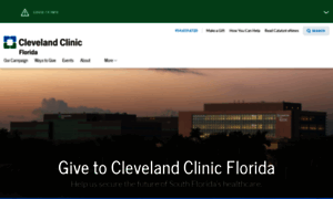 Floridacampaign.clevelandclinic.org thumbnail