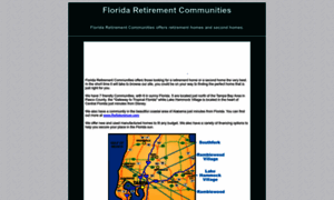 Floridacommunities.com thumbnail