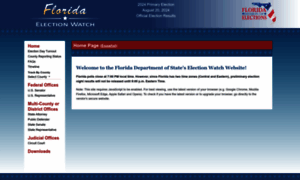 Floridaelectionwatch.gov thumbnail