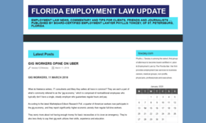 Floridaemploymentlawupdate.com thumbnail