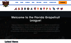 Floridagrapefruitleague.com thumbnail
