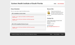 Floridahealthcareer.enrollware.com thumbnail
