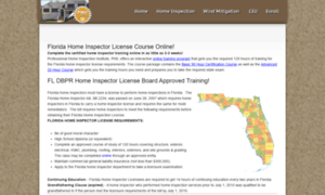 Floridahomeinspectorlicense.com thumbnail