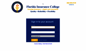 Floridainsurancecollege.coursewebs.com thumbnail