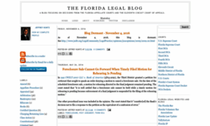Floridalegalblog.org thumbnail