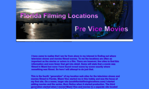 Floridamovielocations2.org thumbnail