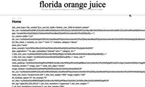 Floridaorangejuice.net thumbnail