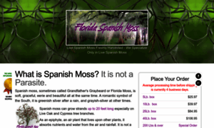 Floridaspanishmoss.com thumbnail