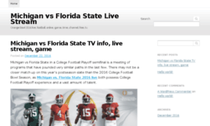 Floridastatevsmichiganlive.us thumbnail