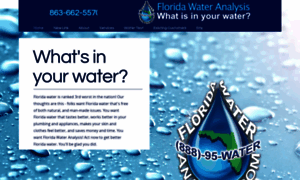 Floridawateranalysis.com thumbnail