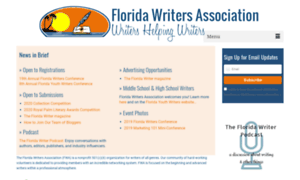Floridawriters.net thumbnail