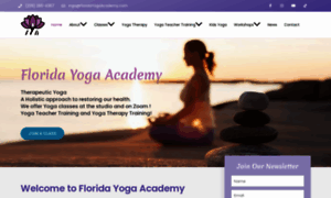 Floridayogacademy.com thumbnail